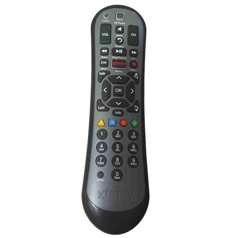 Xfinity XR2 R1 Remote‎ Control Black Comcast Cable Box Replacement Universal